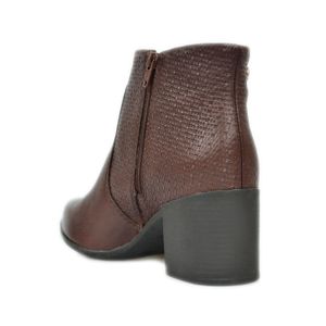 Bota Bottero Cano Curto Marrom Feminina 107563