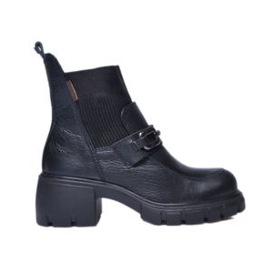 Bota Bottero Cano Curto Preto Feminina 107042