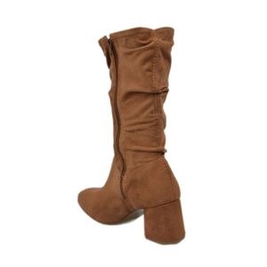 Bota Beira Rio Cano Médio Camel Feminina 107054