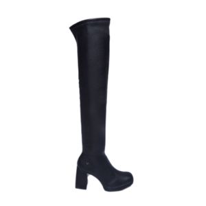 Bota Mississipi Over The Knee Salto Alto Preto Feminina 107071