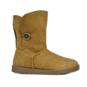 Bota Mooncity Pelinho Areia Feminina 106950