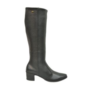 Bota Pegada Cano Alto Preto Feminina 107039