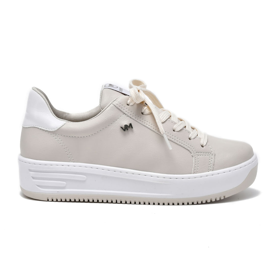 Tenis via best sale marte flatform bege