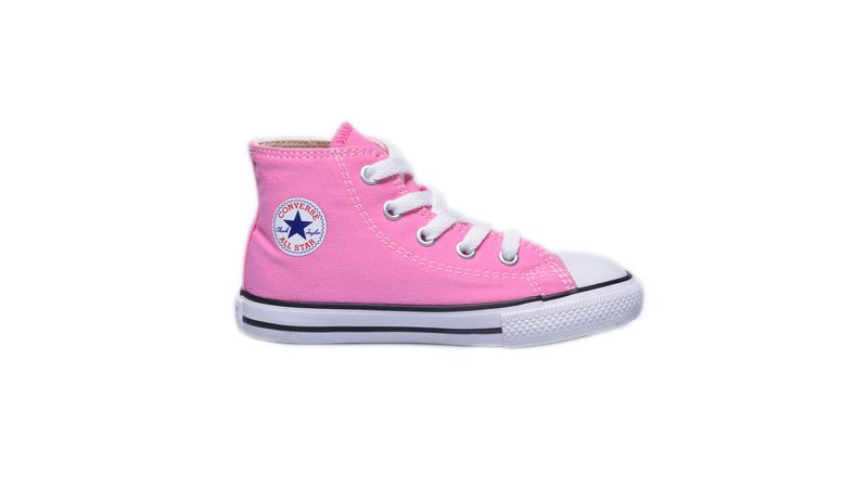 Tênis All Star Infantil Cano Alto Rosa Converse - Tênis All Star Infantil  Cano Alto Rosa Converse - Converse