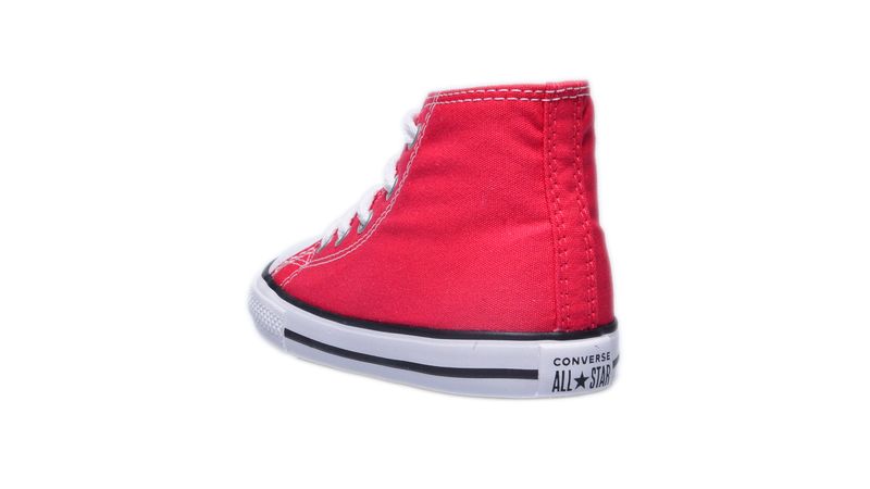 Tênis All Star Infantil Cano Alto Preto e Vermelho Converse - Tênis All  Star Infantil Cano Alto Preto e Vermelho Converse - Converse