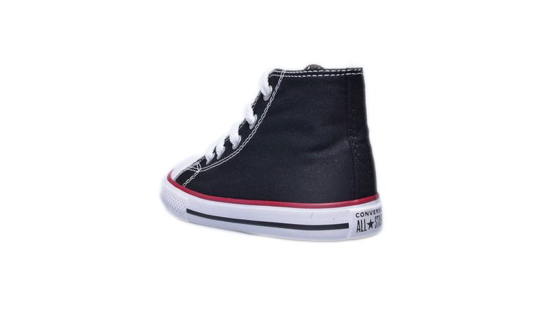 Converse preto hot sale infantil