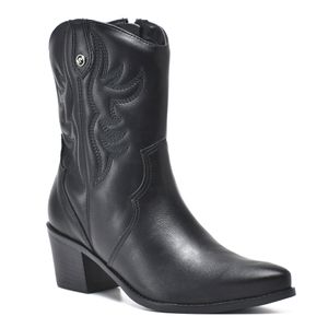 Bota Feminina Cano Medio Via Marte 23-1105-01/Pret 181864