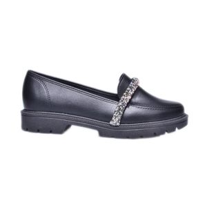 Sapato Beira Rio Mocassim Preto Feminino 182354