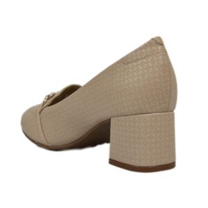 Sapato Modare Scarpin Bege Feminino 107930