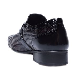 Sapato Jota Pe Verniz Vinho Masculino 144354