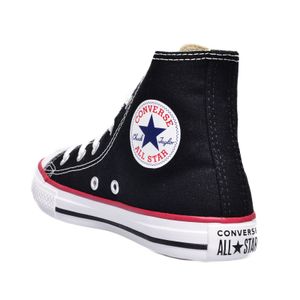Tênis Converse All Star Cano Alto Preto Infantil 129126