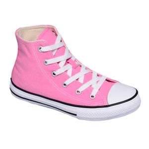 Tênis Converse All Star Cano Médio Rosa Infantil