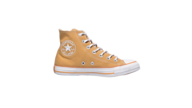 All star hot sale mostarda cano baixo