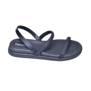 Sandália Beira Rio Birken Preto Feminino