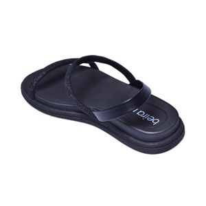 Sandália Beira Rio Birken Preto Feminino
