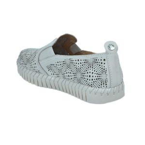 Sapatênis Bottero Slip On Off White Feminino