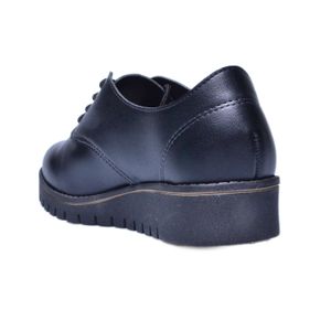 Sapato Beira Rio Oxford Preto Feminino