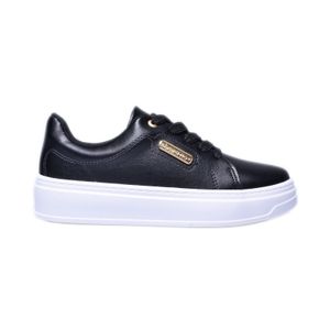 Tênis Beira Rio Flatform Preto Feminino