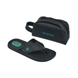 Chinelo Cartago Preto Masculino