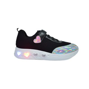 Tênis Molekinha Led Preto Menina