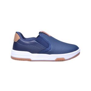 Tênis Molekinho Slip On Azul Menino