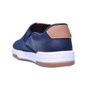 Tênis Molekinho Slip On Azul Menino