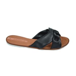 Tamanco Moleca Rasteiro Preto Feminino