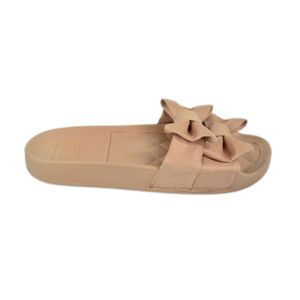 Chinelo Moleca Slide Bege Feminino