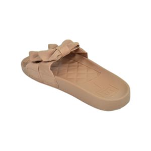 Chinelo Moleca Slide Bege Feminino