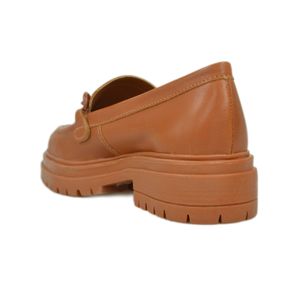 Sapato Bottero Mocassim Tratorado Marrom Feminino