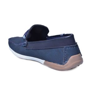 Sapato West Line Kansas Mocassim Azul Masculino