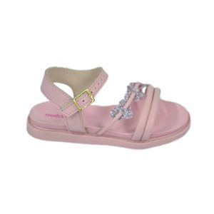 Sandália Molekinha Bebê Rosa Menina