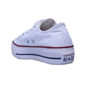 Tênis Converse All Star Plataforma Branco Feminino