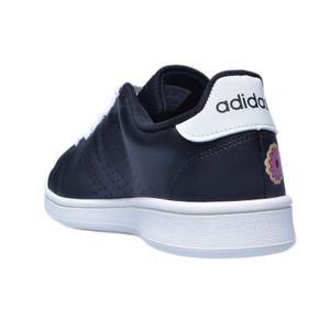 Tênis Adidas Advantage Base Flores Preto Feminino