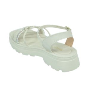 Sandália Street Cal Plataforma Off White Menina