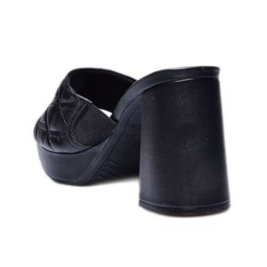 Tamanco Vizzano Salto Alto Preto Feminino