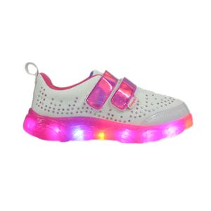 Tênis Pampili Led Branco Menina 107242