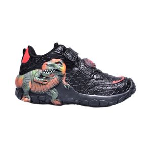 Tênis Vissi Dinossauro Preto