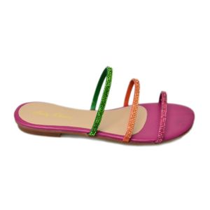 Rasteira Lady Choice Multicolor Feminina