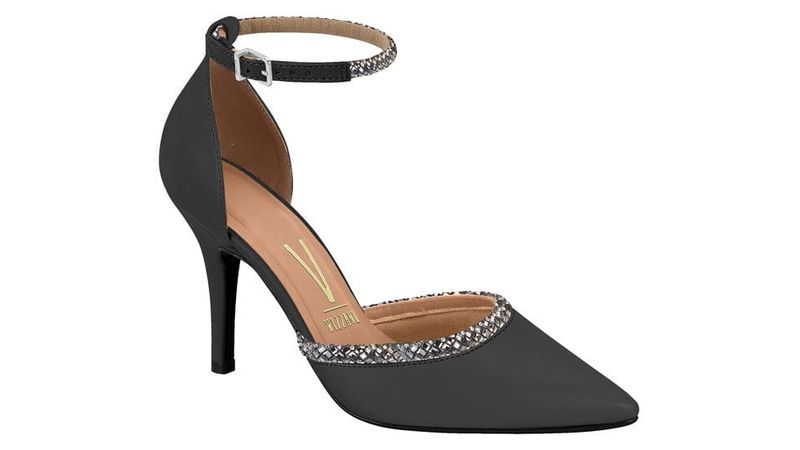 Sapato Vizzano Preto Sapato Stiletto Preto Sapato Vizzano Verniz