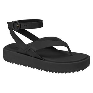 Sandália Moleca Flatform Preto Feminina