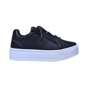 Tênis Ramarim Cadarço Strass Preto Feminino
