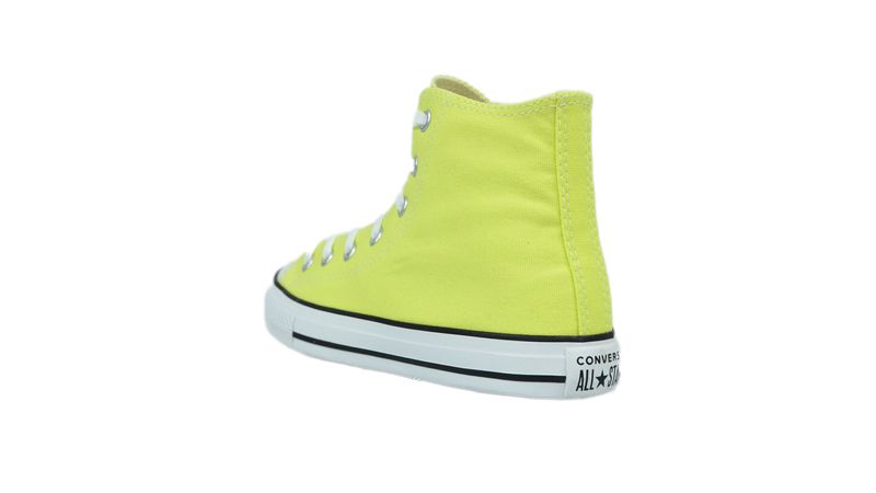 Tenis Converse All Star Cano Medio Verde Citrico Infantil