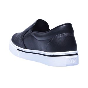 Tênis Via Marte Slip On Preto Feminino