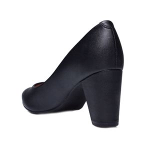 Sapato Vizzano Scarpin Salto Alto Preto Feminino