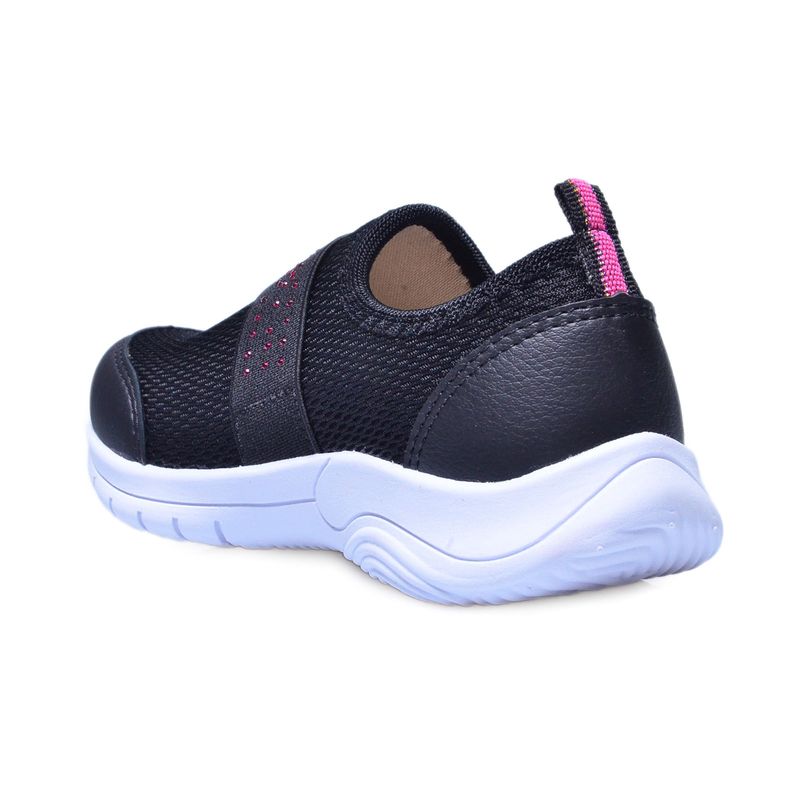Tenis-Lily-Kids-Preto-Menina