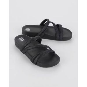 Sándalia Zaxy Birken Preto Feminina