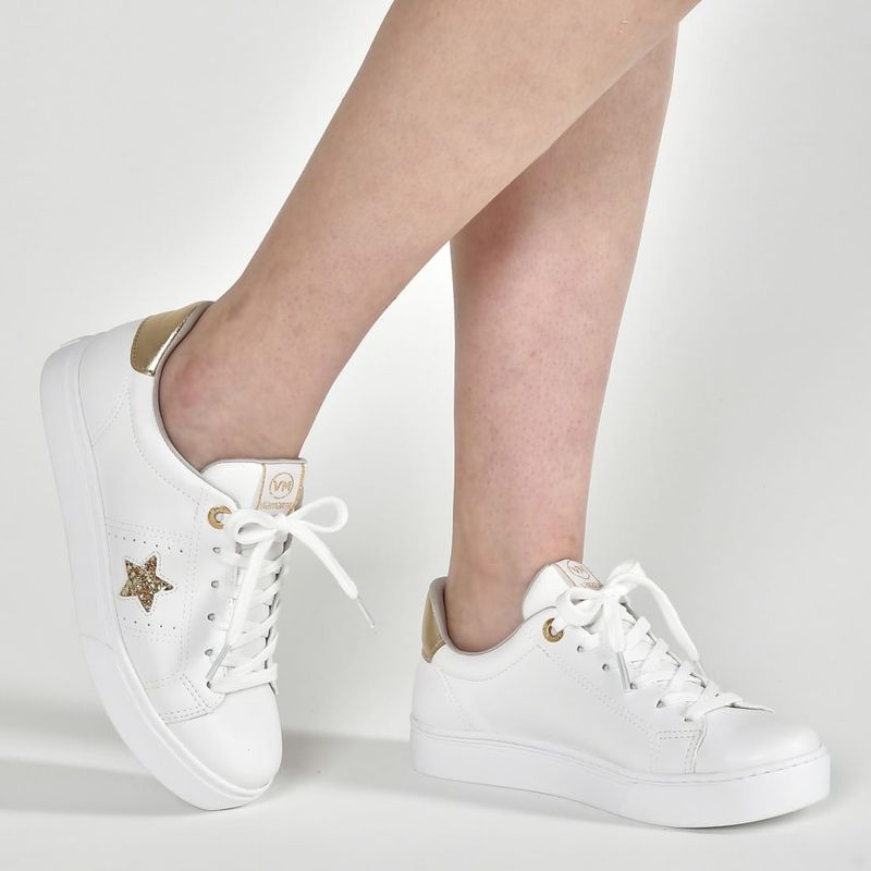 Tenis-Via-Marte-Casual-Star-Branco-Feminino