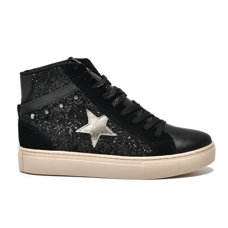Tenis-Via-Marte-Cano-Medio-Star-Preto-Feminino