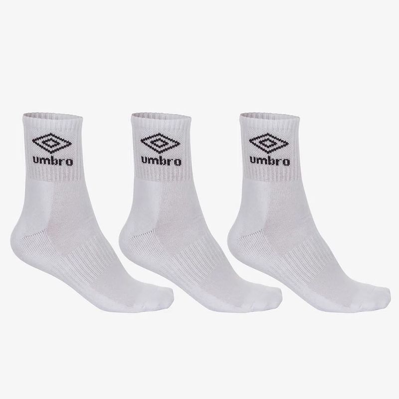 Kit-Meia-Umbro-Branco-C--3-Cano-Medio-Unissex